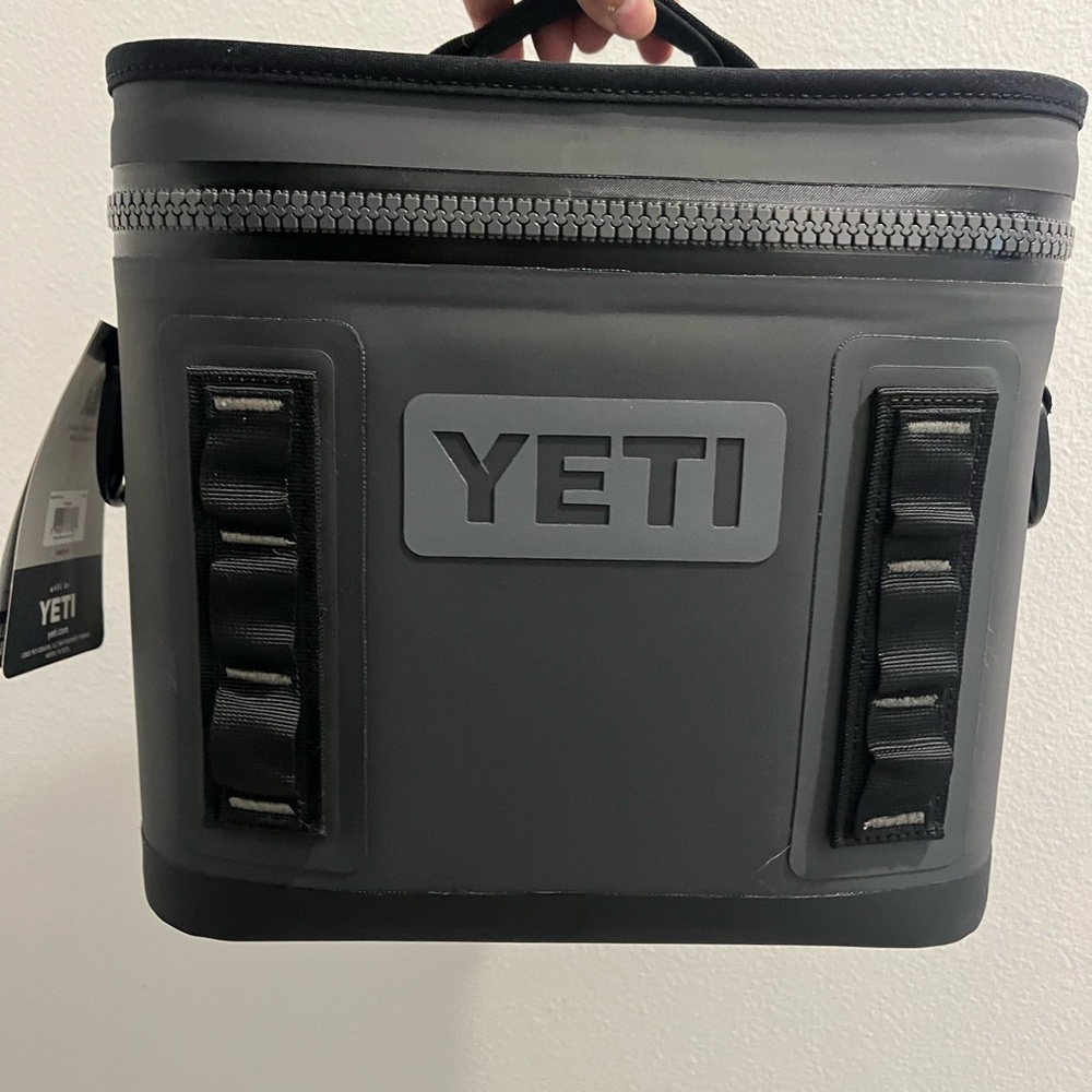 YETI Black and Gray Duffel Bag